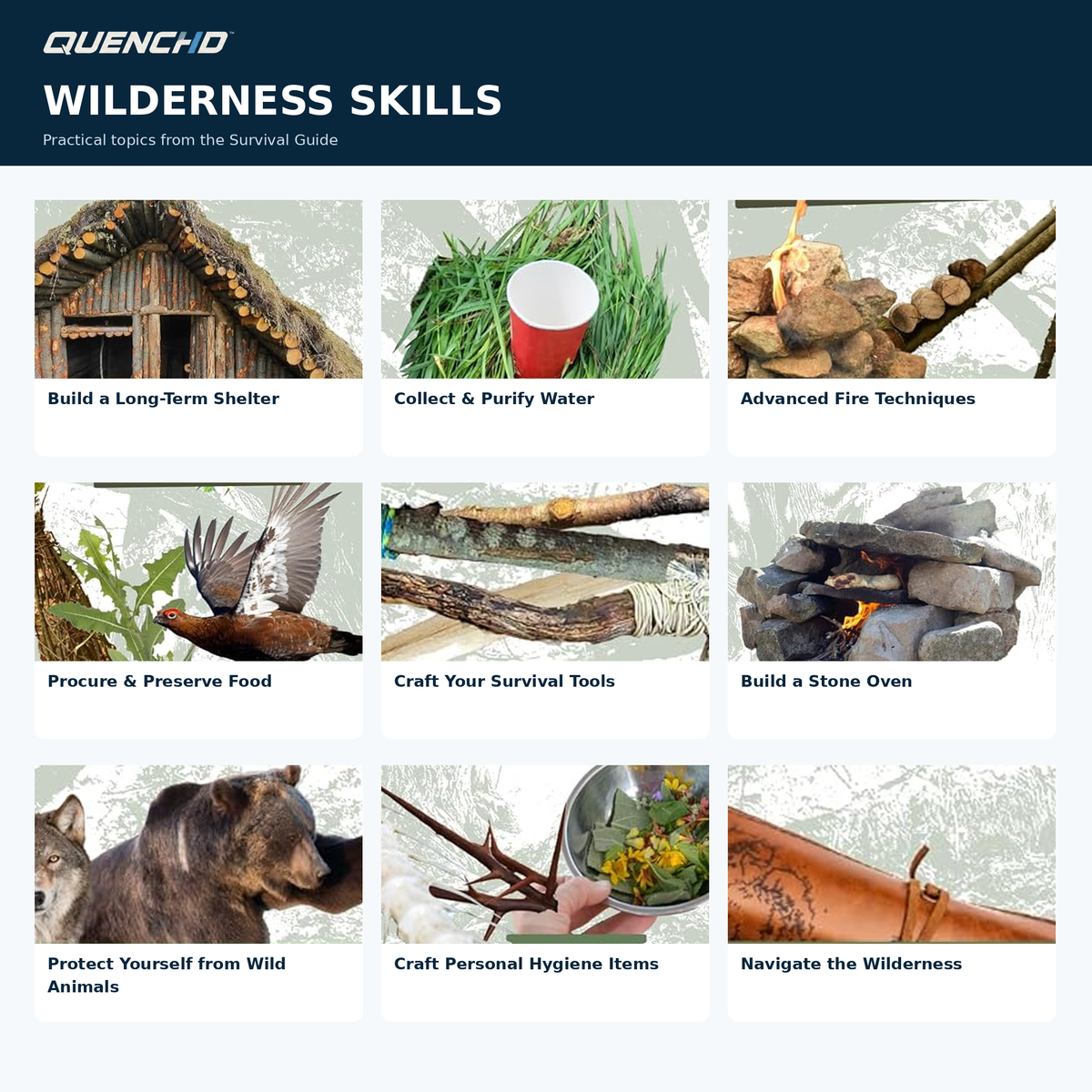QUENCHD Wilderness & Survival Guide